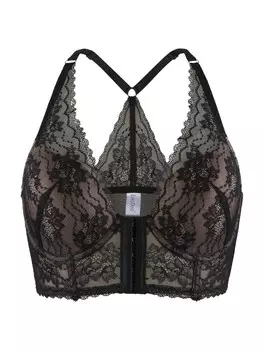 Бюстгальтер-бралетт LingaDore, черный