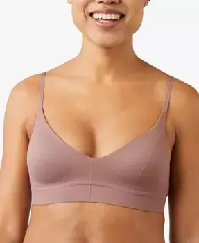 Бюстгальтер-бралетт M Rib без швов DM2303 Maidenform, коричневый/бежевый