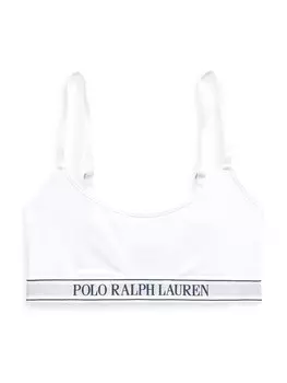 Бюстгальтер-бралетт Polo Ralph Lauren, белый