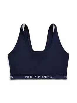 Бюстгальтер-бралетт Polo Ralph Lauren Built Up Bralette - Polo Essentials, темно-синий