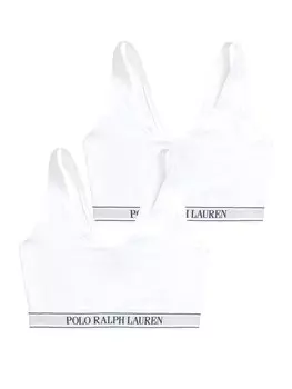 Бюстгальтер-бралетт Polo Ralph Lauren Essentials, белый