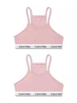 Бюстгальтер-бралетт с логотипом Calvin Klein Underwear, розовый