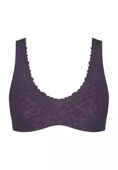 Бюстгальтер-Бралетт Zero Feel Lace 2.0 с беспроводной поддержкой Sloggi, черный