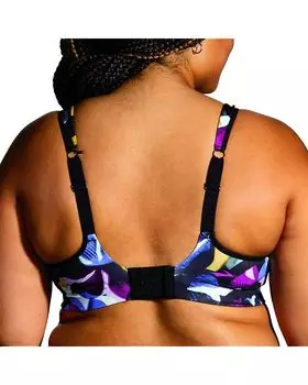 Бюстгальтер Brooks Drive Convertible Run Bra, цвет Fast Floral Print