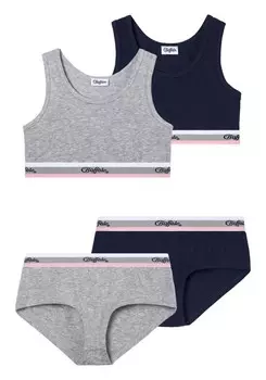 Бюстгальтер BUFFALO Bralette Bra, цвет Navy/Graphite