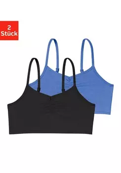 Бюстгальтер BUFFALO Bralette Bra, синий/черный