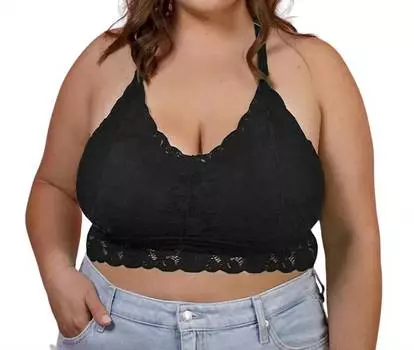 Бюстгальтер-бюстгальтер Juliette Bralette - Plus In Black JadyK