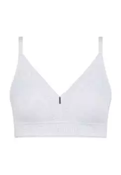 Бюстгальтер-Бюстгальтер "легкая поддержка" кружево Chantelle, белый