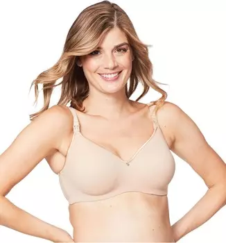 Бюстгальтер Cake Maternity Nursing Underwire Croissant T-Shirt Maternity Bra Full Coverage, цвет Nude