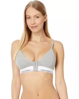 Бюстгальтер Calvin Klein Underwear Modern Cotton Lightly Lined Triangle Recovery, цвет Grey Heather 1
