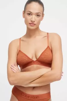 Бюстгальтер Calvin Klein Underwear, оранжевый