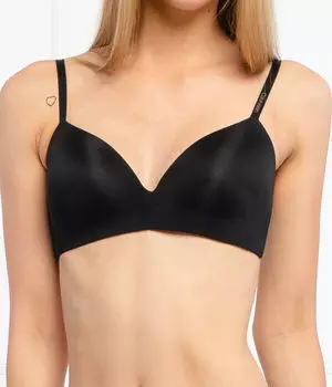 Бюстгальтер Calvin Klein Underwear с логотипом, черный