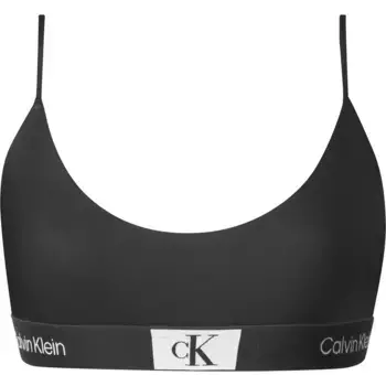Бюстгальтер Calvin Klein Unlined lette, черный