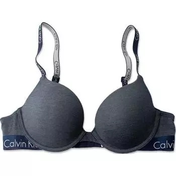 Бюстгальтер CALVIN KLEIN женский, серо-голубой