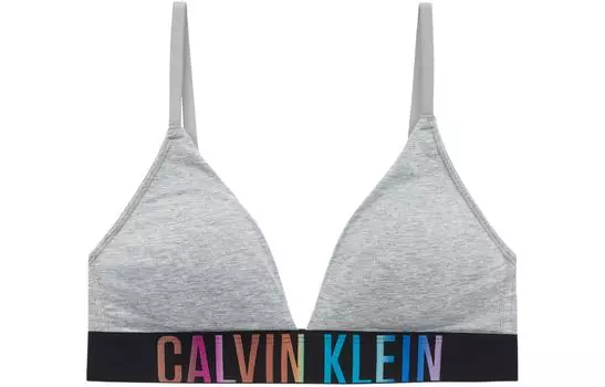 Бюстгальтер CALVIN KLEIN женский, серый, меланжевый