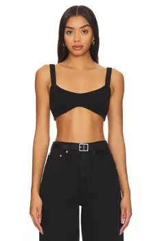 Бюстгальтер Camila Coelho Adelie Knit, черный