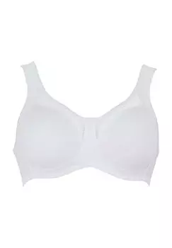 Бюстгальтер Clara рельефный, удобные бретели, формованные чашки, для женщин Anita, белый