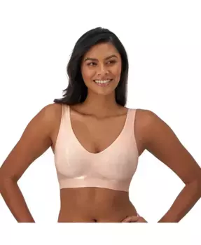 Бюстгальтер Comfort Revolution ComfortFlex Fit бесшовный беспроводной двухслойный 3484 Bali, розовый