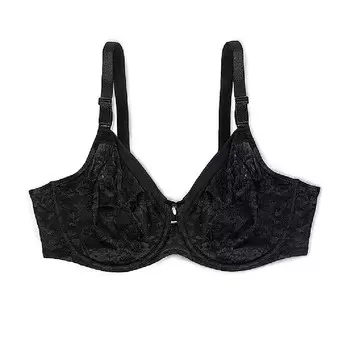 Бюстгальтер Curvy Couture Smooth Lace, черный