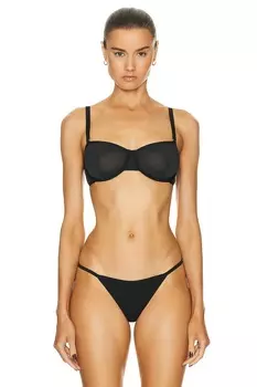 Бюстгальтер Cuup Mesh Balconette, черный