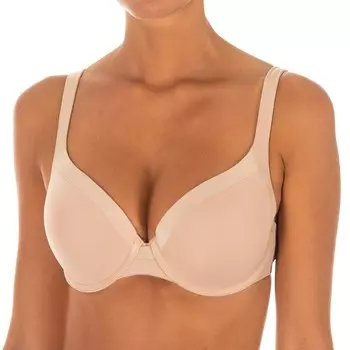 Бюстгальтер d0cs8 на косточках и эластичных боках обеспечивает удобную посадку и максимальную поддержку Dim, коричневый