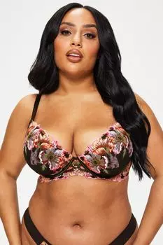 Бюстгальтер dd+ с мягкими чашечками и глубоким вырезом Ann Summers, черный