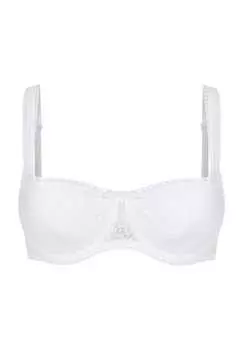 Бюстгальтер Dirndl на косточках с цветочным кружевом Susa, белый