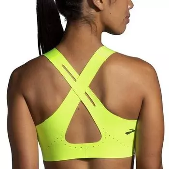 Бюстгальтер для бега Dare Crossback 2.0 — женский Brooks, цвет Nightlife/Asphalt