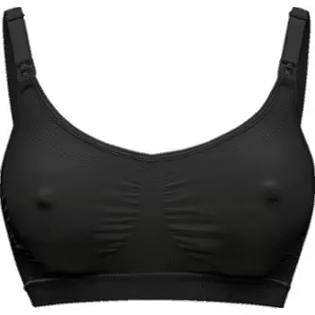 Бюстгальтер для беременных и кормящих Keep Cool, черный, размер. XL medela, 1 шт.