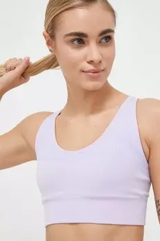 Бюстгальтер для йоги Reebok, фиолетовый