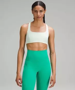 Бюстгальтер для йоги SmoothCover Lululemon, зеленый