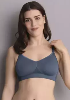 Бюстгальтер для кормления Anita Maternity "Бесшовный", съемные чашки, двухслойная микрофибра, серый