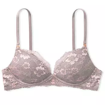 Бюстгальтер для кормления Victoria's Secret Body By Victoria Wireless, серо-розовый
