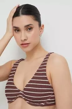 Бюстгальтер для плавания Abercrombie & Fitch, коричневый