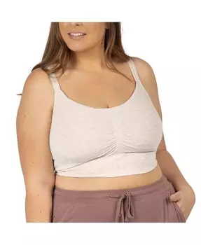 Бюстгальтер для сцеживания и сна без рук для беременных Kindred Bravely, бежевый