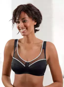 Бюстгальтер для стирки Pur Wschepur, черно-белый