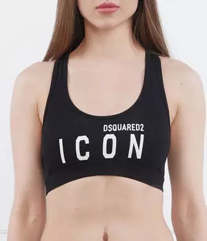 Бюстгальтер Dsquared2, черный