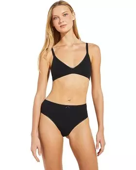 Бюстгальтер Eberjey Pima Stretch Cottonlette, черный