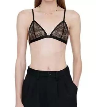 Бюстгальтер Eileen черного цвета Anine Bing