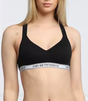 Бюстгальтер Emporio Armani, черный
