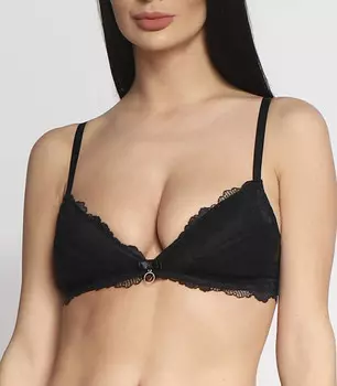 Бюстгальтер Emporio Armani, черный