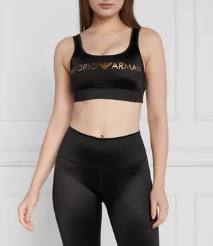 Бюстгальтер Emporio Armani, черный