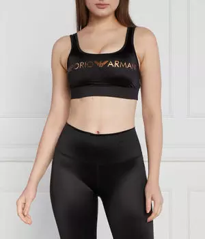 Бюстгальтер Emporio Armani, черный