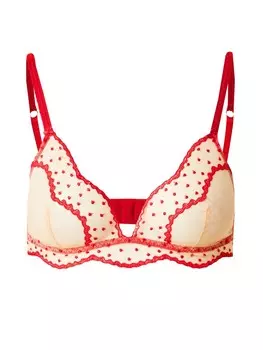 Бюстгальтер ETAM Triangle Bra EMERVEILLEE, красный