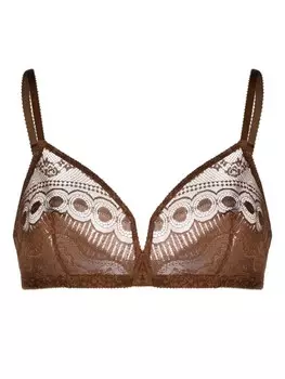 Бюстгальтер Fragrance с треугольными чашками ERES, коричневый