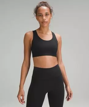 Бюстгальтер Free to Be Elevated Lululemon, черный