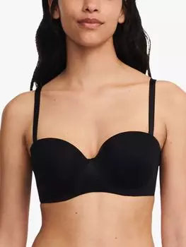 Бюстгальтер-футболка без бретелек Chantelle Essential, черный