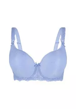 Бюстгальтер-футболка – большие размеры DAILY LINGADORE, цвет Misty Blue Jacquard