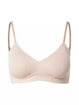 Бюстгальтер-футболка Calvin Klein Underwear, бежевый