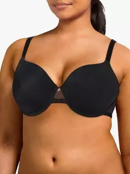 Бюстгальтер-футболка Chantelle Lace Comfort Flex, черный